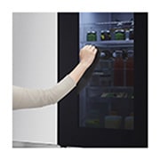 LG Kulkas InstaView Door-in-Door™ Terbaru Nett 647L / Gross 694L dengan LinearCooling dan ThinQ™, GC-Q257CSFS