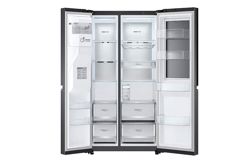 LG Kulkas InstaView Door-in-Door™ Terbaru Net 617L / Gross 674L dengan UVnano™ dan ThinQ™, GC-X257CQES