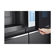 LG Kulkas InstaView Door-in-Door™ Terbaru Net 617L / Gross 674L dengan UVnano™ dan ThinQ™, GC-X257CQEW