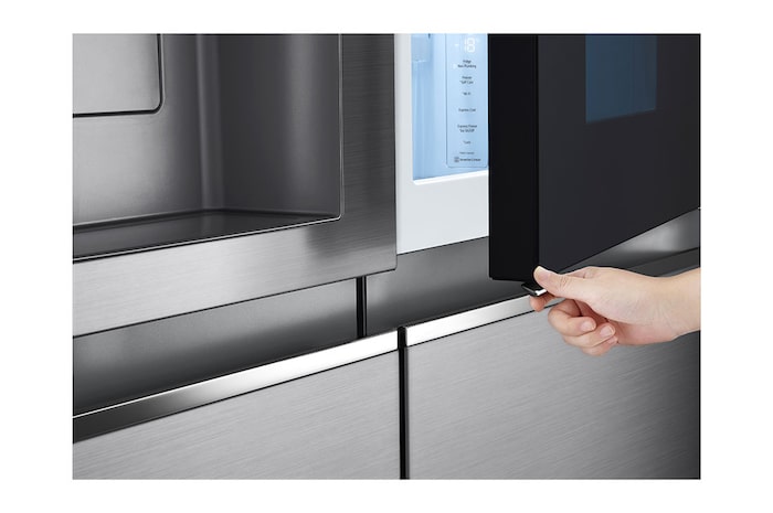 LG 674L / 617L Kulkas InstaView™ Side by Side, GC-X257CSEW