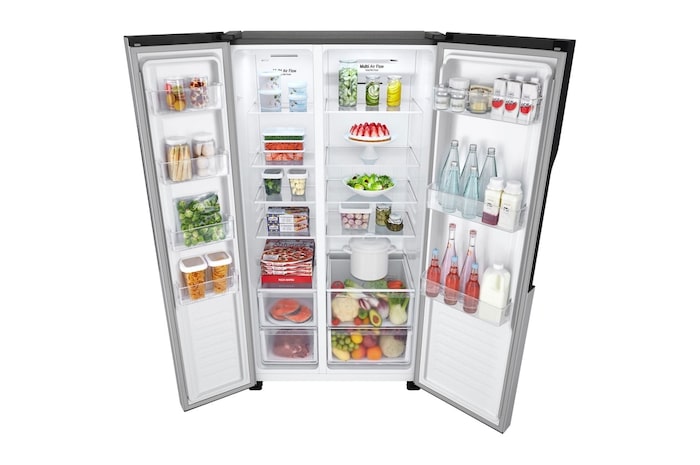 LG 566L / 509L Kulkas Side by Side, GCFB507PQAM