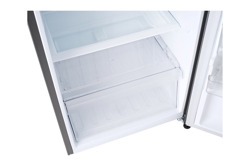 LG Kukas 1 Pintu 169L gross/ 164L nett dengan kotak buah dan sayuran yang lebih besar - Dark Graphite Steel, GN-201CK