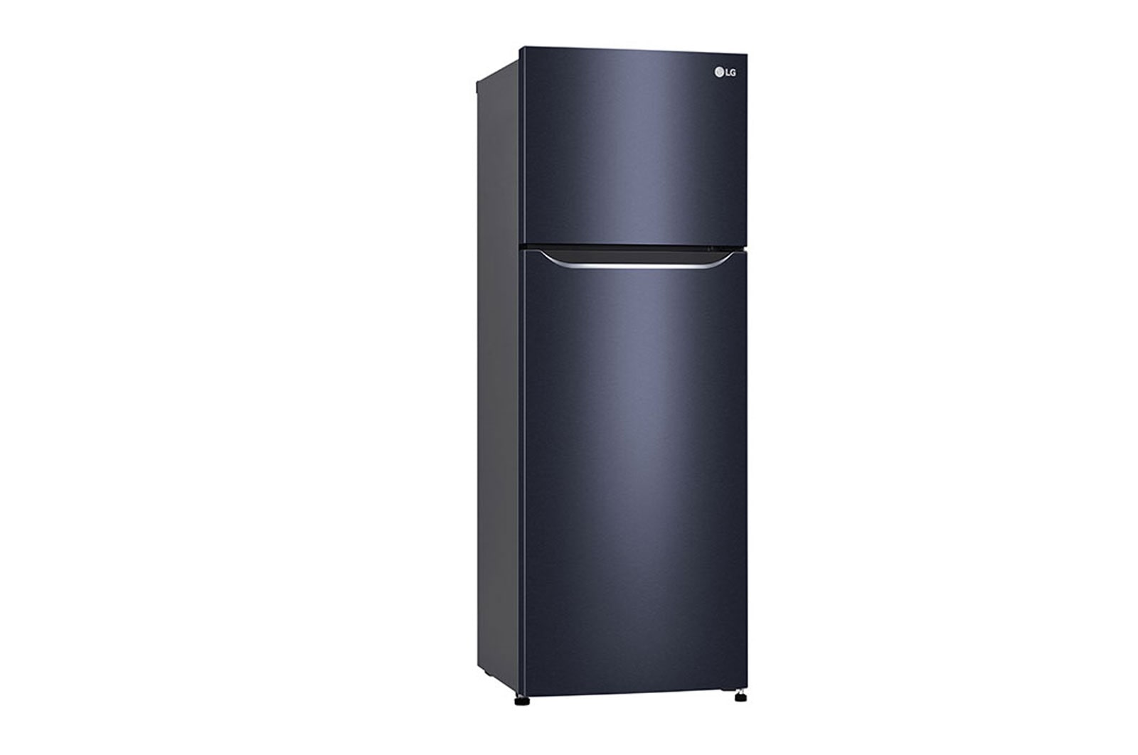LG Kulkas 2 Pintu 202L gross/ 187L nett Smart Inverter dengan Multi Air Flow dan LED Lighting - Black Purple, GN-B185SQBP