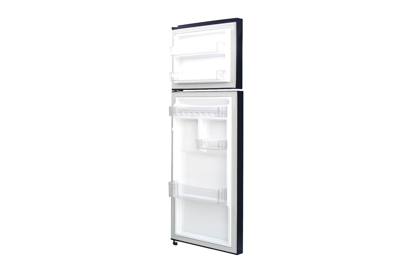 LG Kulkas 2 Pintu 202L gross/ 187L nett Smart Inverter dengan Multi Air Flow dan LED Lighting - Black Purple, GN-B185SQBP