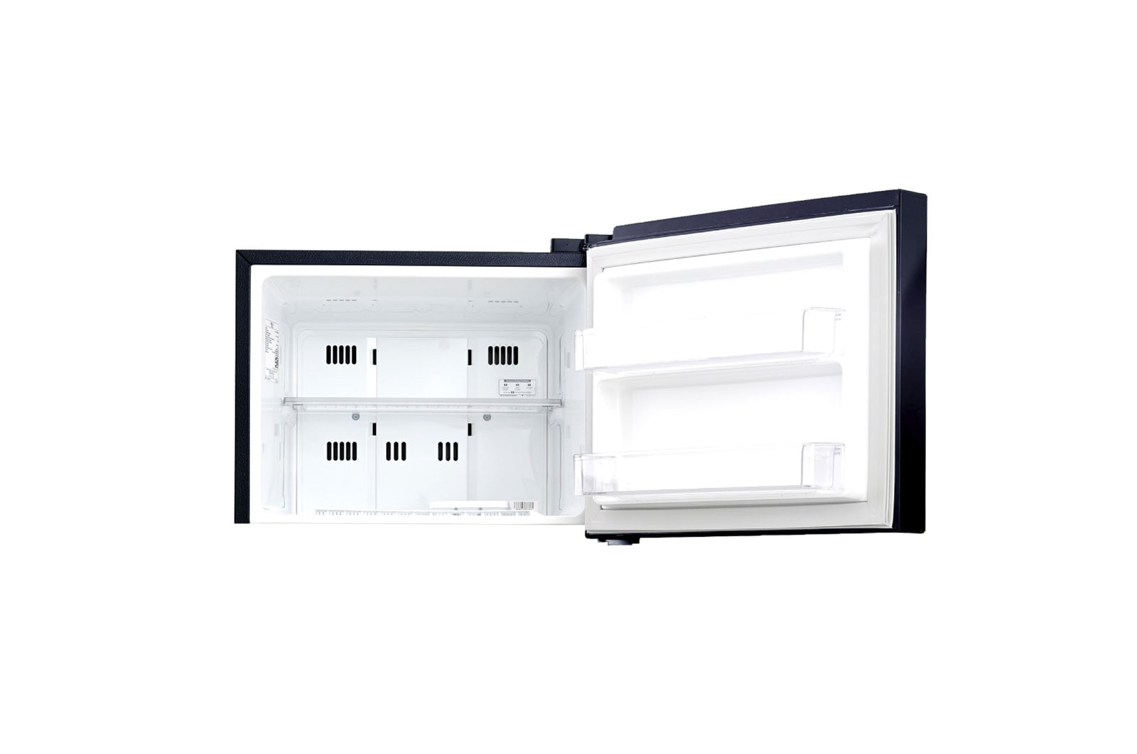 LG Kulkas 2 Pintu 202L gross/ 187L nett Smart Inverter dengan Multi Air Flow dan LED Lighting - Black Purple, GN-B185SQBP