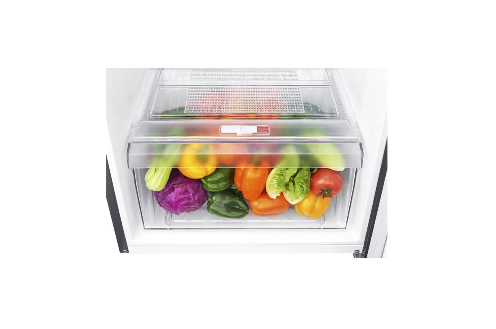 LG Kulkas 2 Pintu 202L gross/ 187L nett Smart Inverter dengan Multi Air Flow dan LED Lighting - Black Purple, GN-B185SQBP