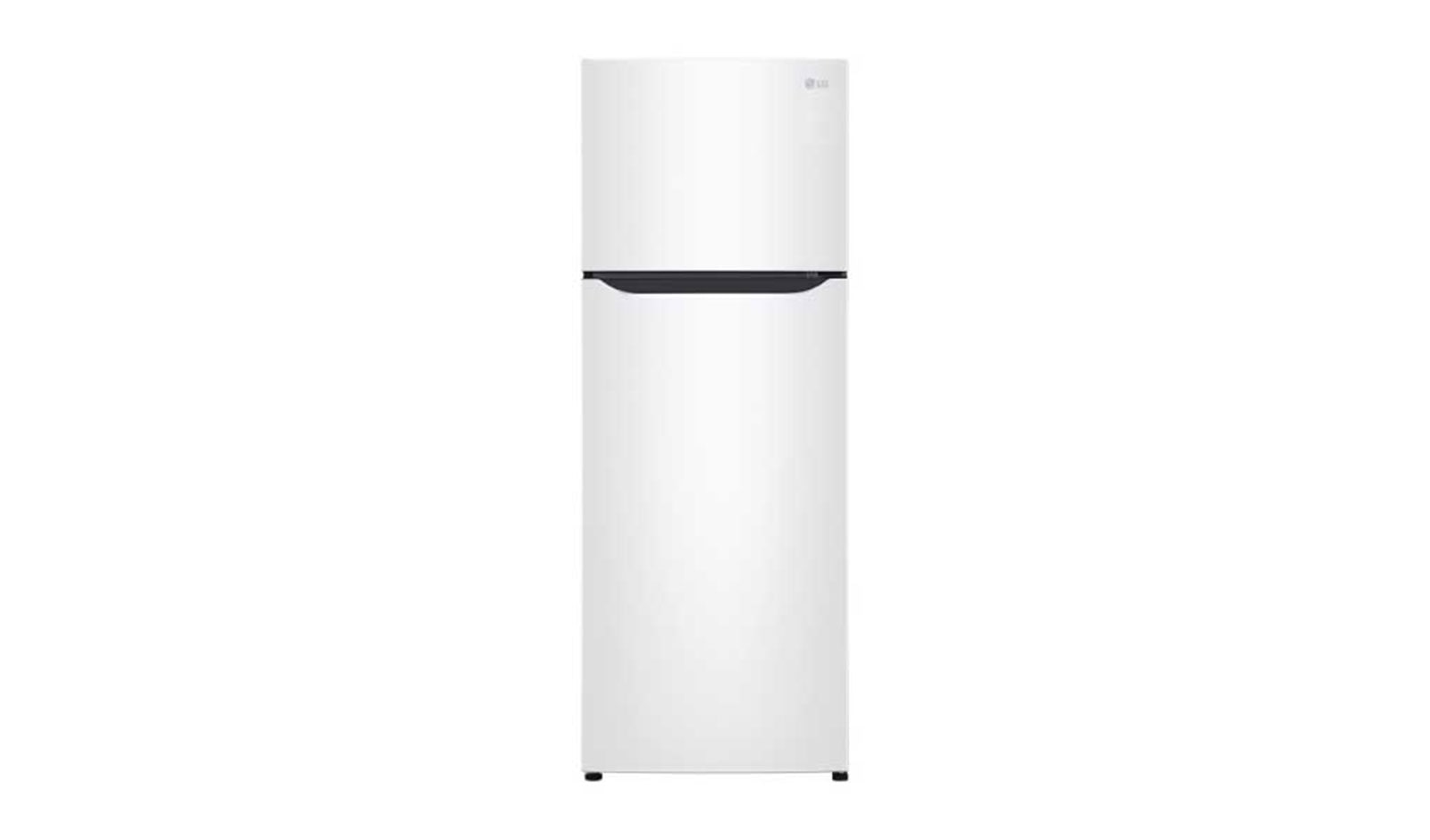 Kulkas 2 Pintu 187L Smart Inverter dengan Multi Air Flow dan Moist Balance Crisper - Super White GN-B185SQWH tampak depan