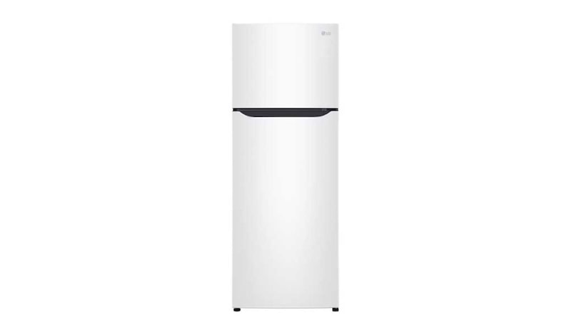 LG Kulkas 2 Pintu 187L Smart Inverter dengan Multi Air Flow dan Moist Balance Crisper - Super White, GN-B185SQWH