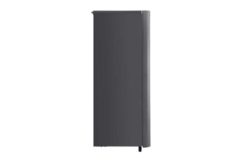 LG Freezer 1 Pintu 171L dengan Bio Shield dan Rak Tempered Glass - Silver, GN-IN304SLS