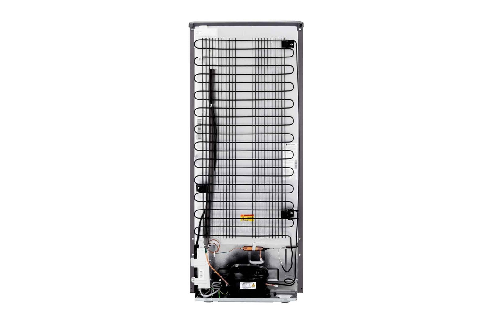 LG Freezer 1 Pintu 171L dengan Bio Shield dan Rak Tempered Glass - Silver, GN-IN304SLS