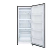 LG Freezer 1 Pintu 171L dengan Bio Shield dan Rak Tempered Glass - Silver, GN-IN304SLS