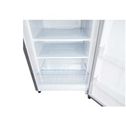 LG Freezer 1 Pintu 171L dengan Bio Shield dan Rak Tempered Glass - Silver, GN-IN304SLS