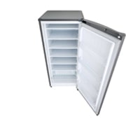 LG Freezer 1 Pintu 171L dengan Bio Shield dan Rak Tempered Glass - Silver, GN-IN304SLS