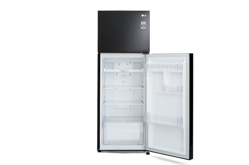 LG Kulkas 2 Pintu 209L Smart Inverter dengan Multi Air Flow dan Moist Balance Crisper™ - Hitam, GN-B200SQBK