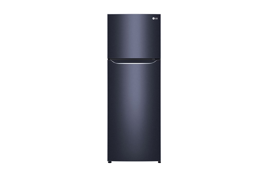 LG Kulkas 2 Pintu 225L gross/ 209L nett Smart Inverter dengan Multi Air Flow dan Moist Balance Crisper - Black Purple, GN-B200SQBP