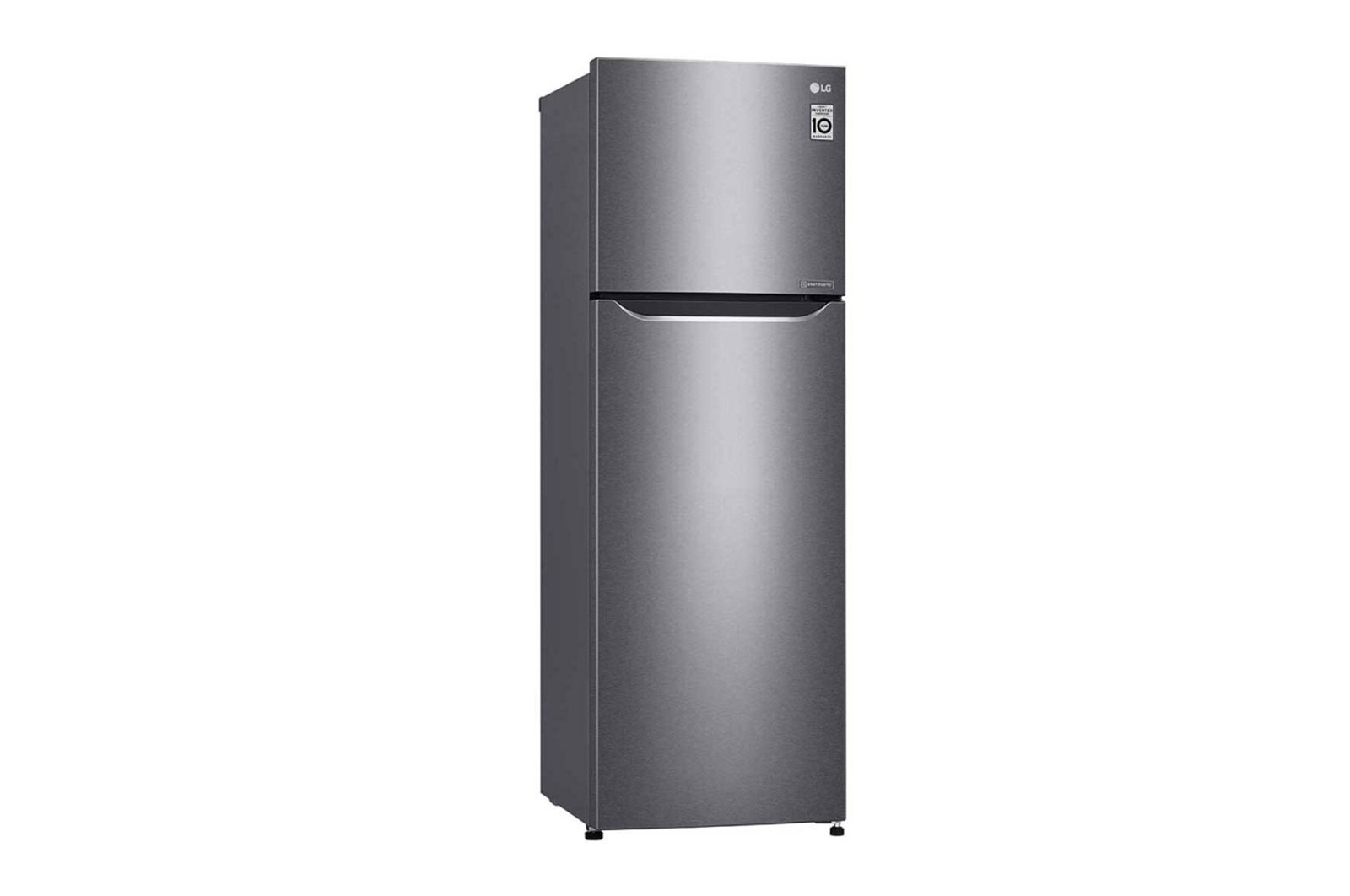 LG Kulkas 2 Pintu 272L gross/ 254L nett Smart Inverter dengan Multi Air Flow dan Moist Balance Crisper - Dark Graphite Steel, GN-B272SQCB