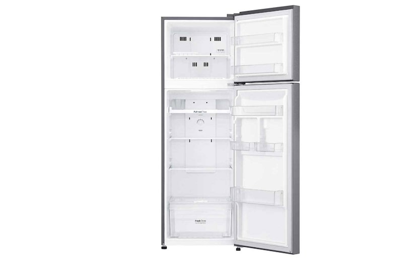 LG Kulkas 2 Pintu 272L gross/ 254L nett Smart Inverter dengan Multi Air Flow dan Moist Balance Crisper - Dark Graphite Steel, GN-B272SQCB