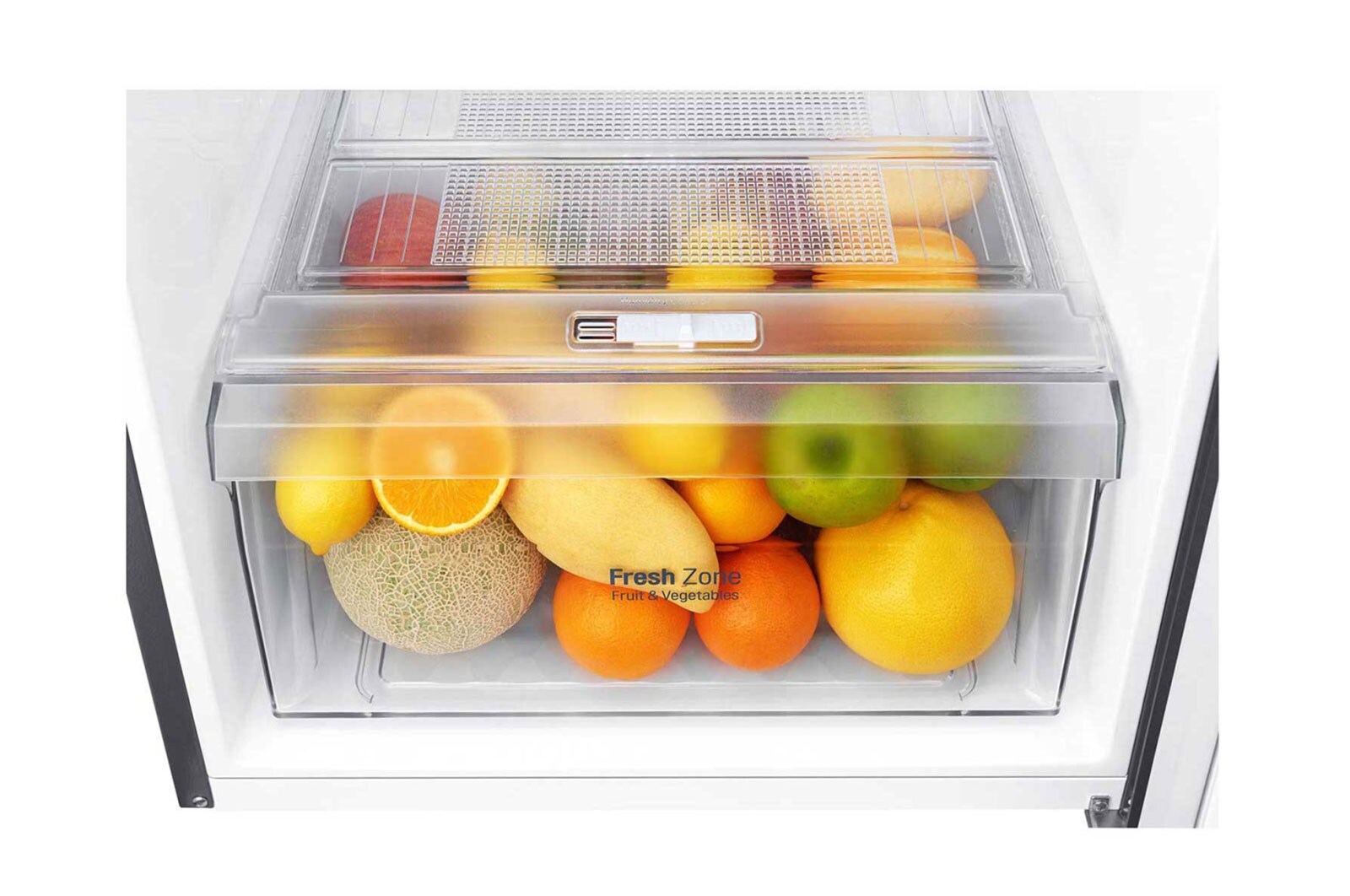 LG Kulkas 2 Pintu 272L gross/ 254L nett Smart Inverter dengan Multi Air Flow dan Moist Balance Crisper - Dark Graphite Steel, GN-B272SQCB