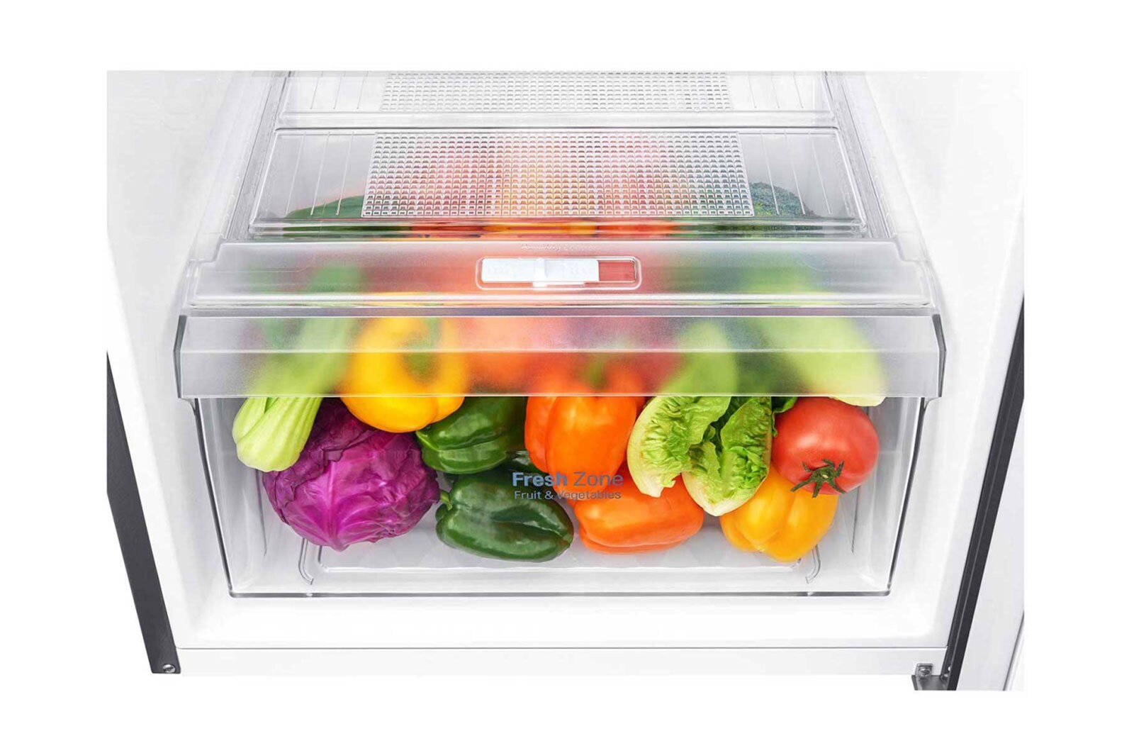 LG Kulkas 2 Pintu 272L gross/ 254L nett Smart Inverter dengan Multi Air Flow dan Moist Balance Crisper - Dark Graphite Steel, GN-B272SQCB