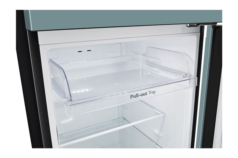LG Kulkas 2 Pintu LG Refrigerator Objet Collection Terbaru, Nett 335L / Gross 360Ldengan Warna Clay Mint dan DoorCooling+, GN-B332PQGM