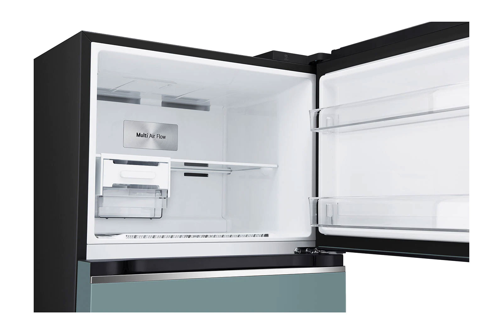 LG 315L Kulkas 2 Pintu - LG Objet Collection Clay Mint, GN-B312PQGM