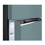 LG 315L Kulkas 2 Pintu - LG Objet Collection Clay Mint, GN-B312PQGM
