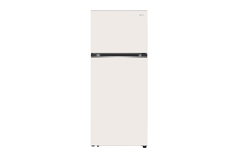 LG Kulkas 2 Pintu LG Refrigerator Objet Collection Terbaru, Nett 335L / Gross 360L dengan Warna Nature Beige dan DoorCooling+, GN-B332PQGB