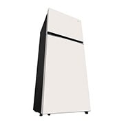 LG Kulkas 2 Pintu LG Refrigerator Objet Collection Terbaru, Nett 335L / Gross 360L dengan Warna Nature Beige dan DoorCooling+, GN-B332PQGB