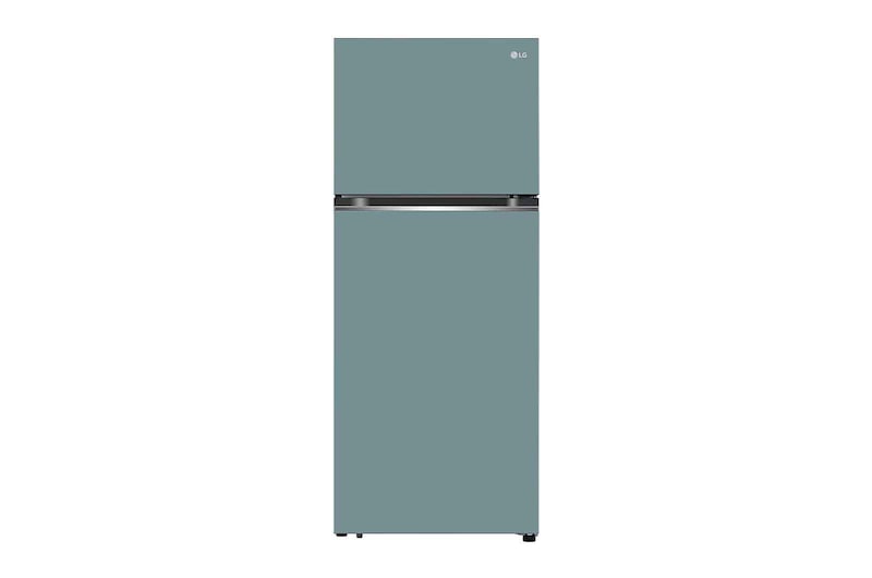 LG Kulkas 2 Pintu LG Refrigerator Objet Collection Terbaru, Nett 335L / Gross 360Ldengan Warna Clay Mint dan DoorCooling+, GN-B332PQGM