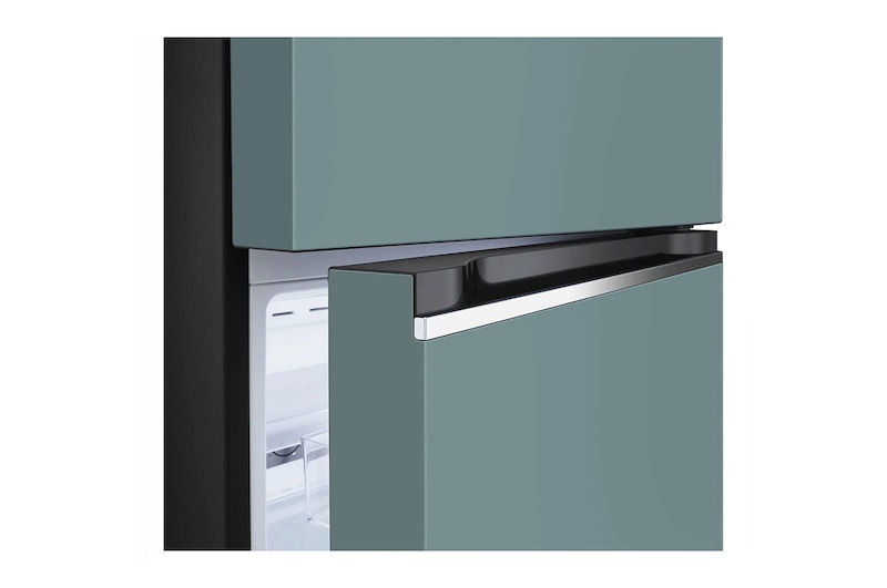LG Kulkas 2 Pintu LG Refrigerator Objet Collection Terbaru, Nett 335L / Gross 360Ldengan Warna Clay Mint dan DoorCooling+, GN-B332PQGM