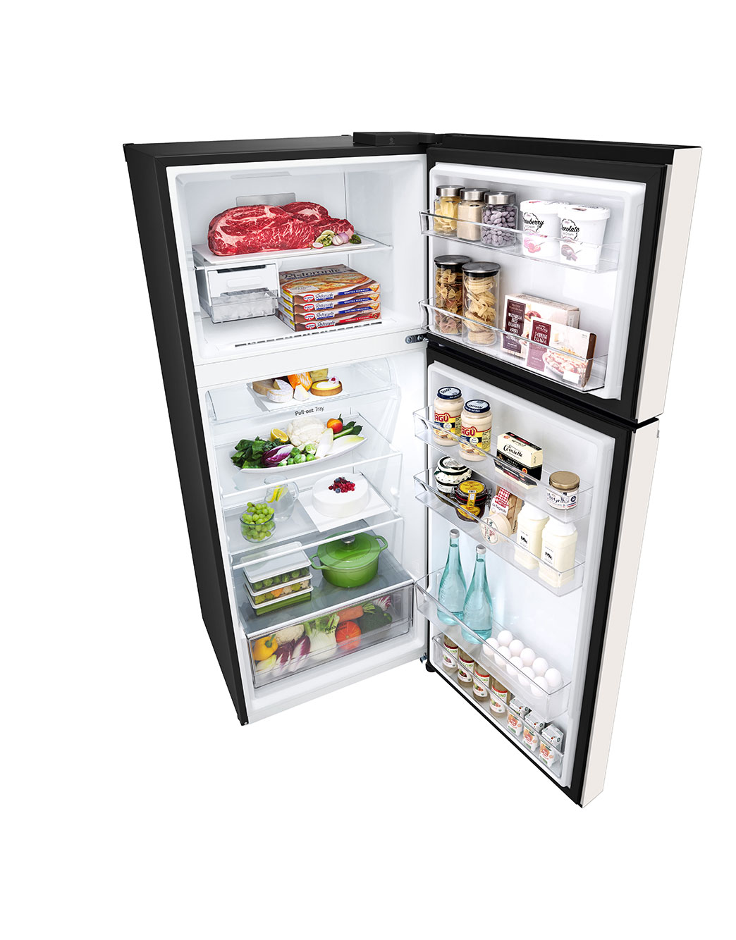 LG Kulkas 2 Pintu LG Refrigerator Objet Collection Terbaru, Nett 375L