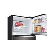 LG Kulkas 2 Pintu 410L Smart Inverter Compressor - Dark Graphite Steel, GN-B372PXGB