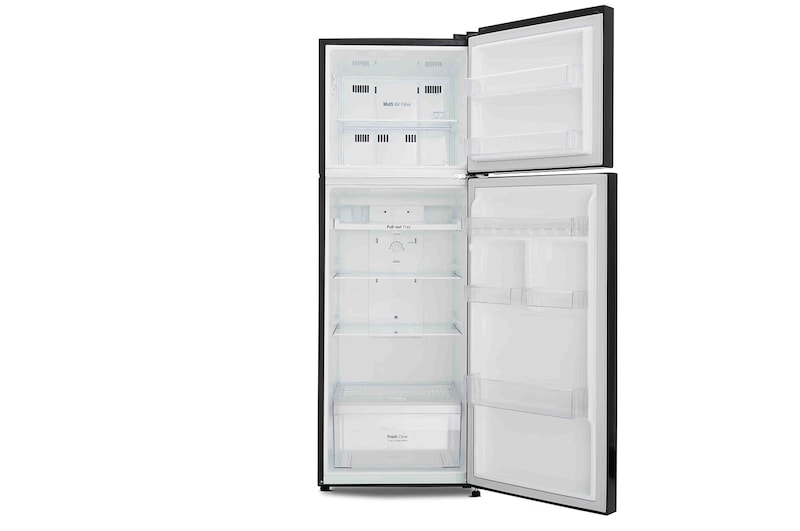 LG Kulkas 2 Pintu 333L gross /312L nett Inverter Linear Compressor dan Multi Air Flow - Hitam, GN-B372SQBK