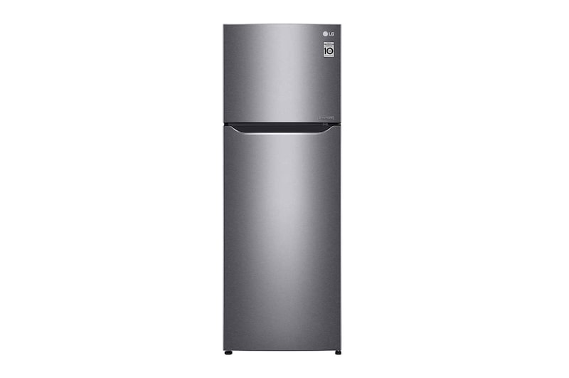 LG Kulkas 2 Pintu 333L gross/312L nett Smart Inverter dengan Multi Air Flow dan Moist Balance Crisper - Dark Graphite Steel, GN-B372SQCB
