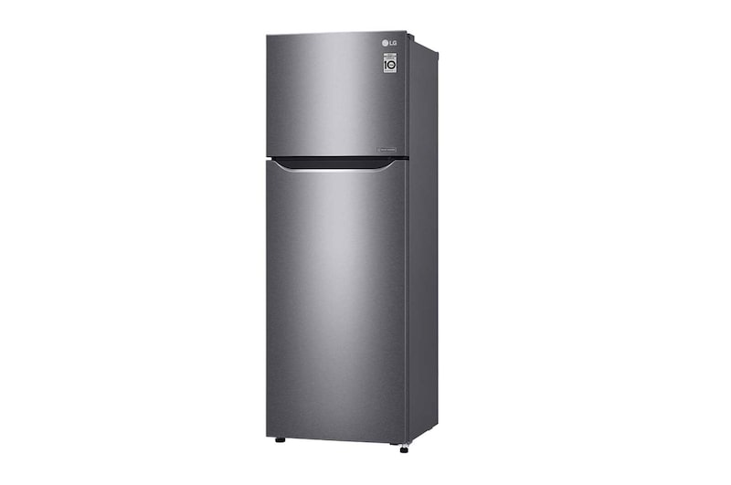 LG Kulkas 2 Pintu 333L gross/312L nett Smart Inverter dengan Multi Air Flow dan Moist Balance Crisper - Dark Graphite Steel, GN-B372SQCB