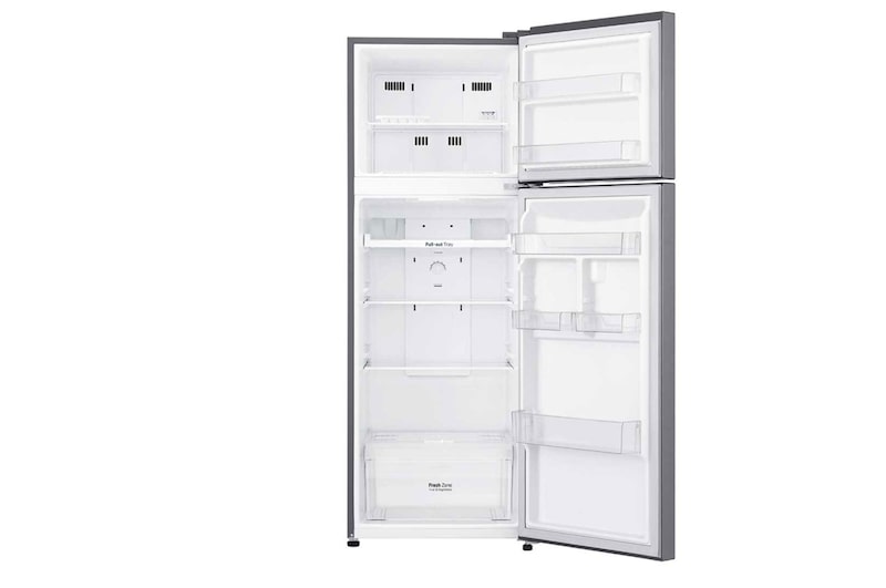 LG Kulkas 2 Pintu 333L gross/312L nett Smart Inverter dengan Multi Air Flow dan Moist Balance Crisper - Dark Graphite Steel, GN-B372SQCB
