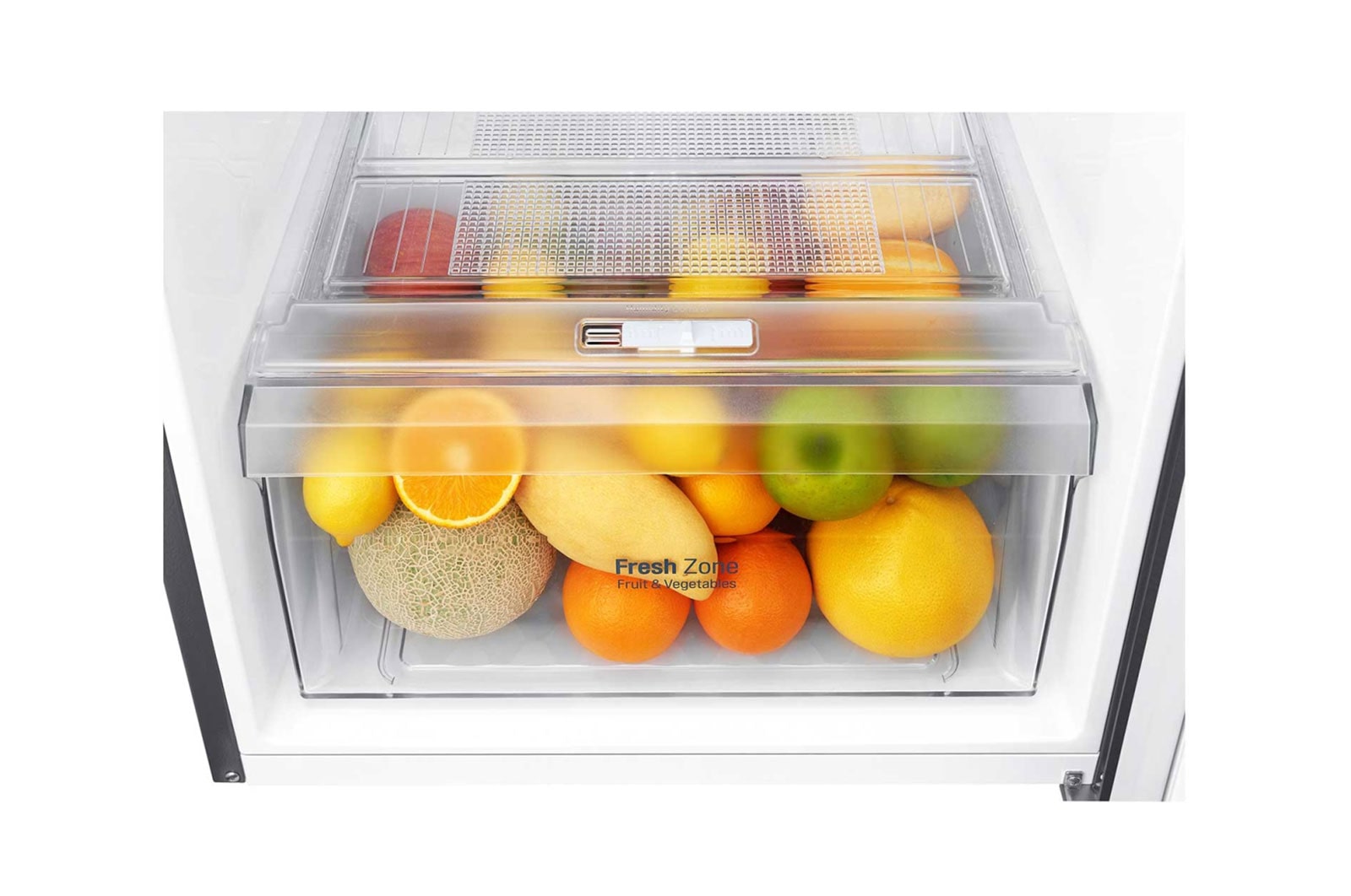 LG Kulkas 2 Pintu 333L gross/312L nett Smart Inverter dengan Multi Air Flow dan Moist Balance Crisper - Dark Graphite Steel, GN-B372SQCB