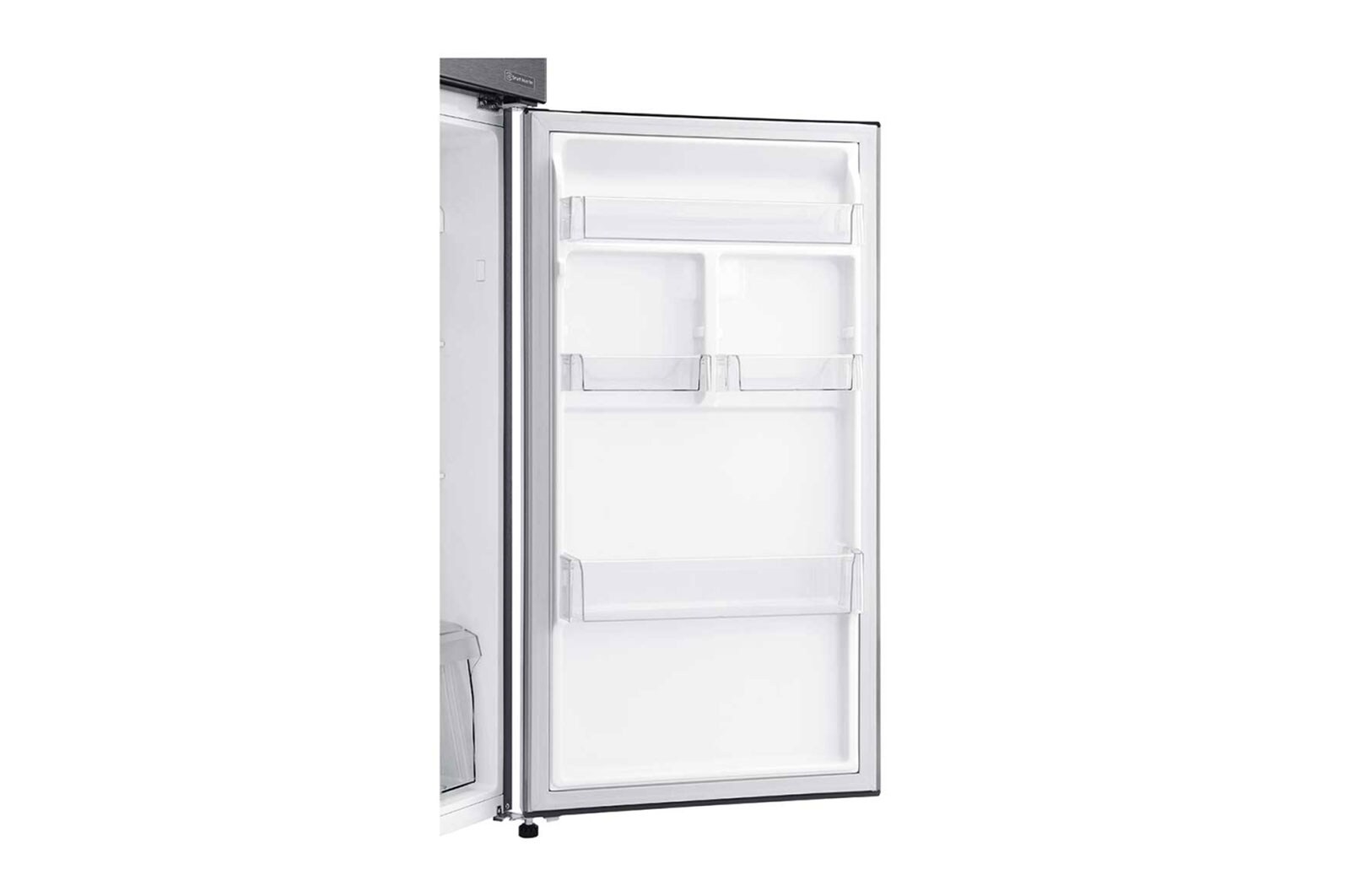 LG Kulkas 2 Pintu 333L gross/312L nett Smart Inverter dengan Multi Air Flow dan Moist Balance Crisper - Dark Graphite Steel, GN-B372SQCB