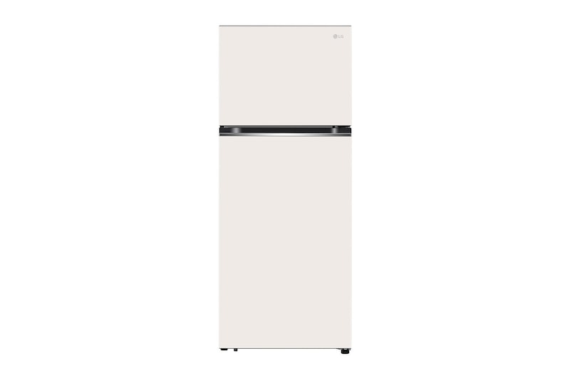 Front view of Kulkas 2 Pintu 395L - LG Objet Collection Nature Beige GN-B392PQGB