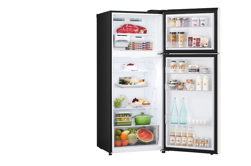 LG Kulkas 2 Pintu 395L - LG Objet Collection Nature Beige, GN-B392PQGB