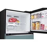 LG Kulkas 2 Pintu LG Refrigerator Objet Collection Terbaru, Nett 395L / Gross 423L dengan Warna Clay Mint dan DoorCooling+, GN-B392PQGM