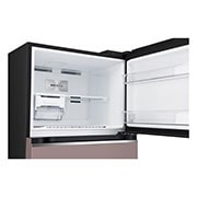 LG Kulkas 2 Pintu LG Refrigerator Objet Collection Terbaru, Nett 395L / Gross 423L dengan Warna Clay Pink dan DoorCooling+, GN-B392PQGP