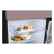 LG Kulkas 2 Pintu LG Refrigerator Objet Collection Terbaru, Nett 395L / Gross 423L dengan Warna Clay Pink dan DoorCooling+, GN-B392PQGP