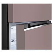 LG Kulkas 2 Pintu LG Refrigerator Objet Collection Terbaru, Nett 395L / Gross 423L dengan Warna Clay Pink dan DoorCooling+, GN-B392PQGP