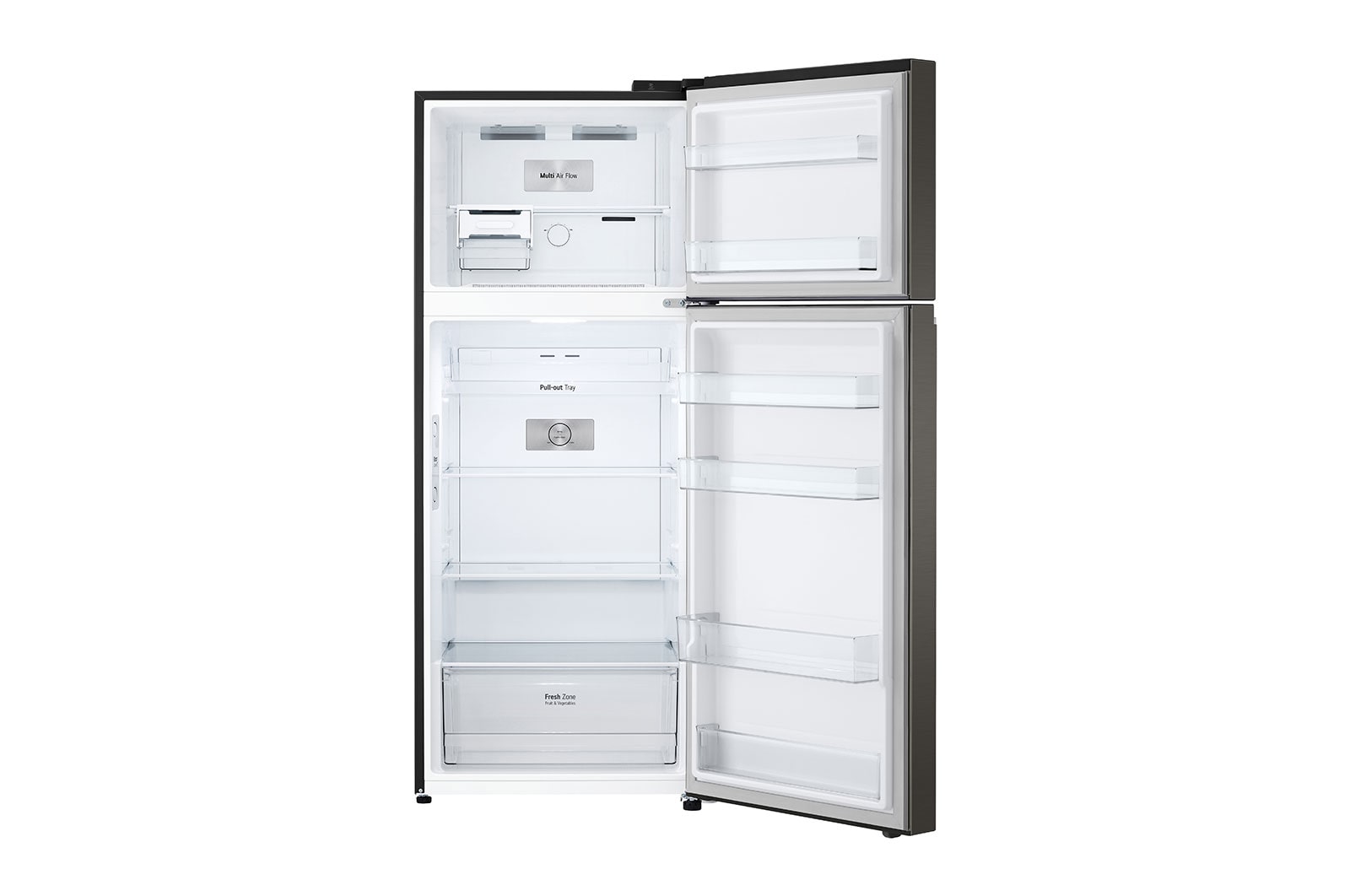 LG Kulkas 2 Pintu 395L dengan LINEAR Cooling™ dan Smart Inverter Compressor, Smart Diagnosis™, GN-B392PXGB
