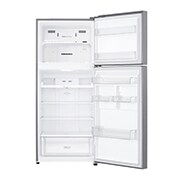 LG Kulkas 2 Pintu 416L gross/ 384L nett Smart Inverter dengan Boks Sayur Besar dan Rak Tempered Glass - Dark Graphite Steel, GN-B422SQCL