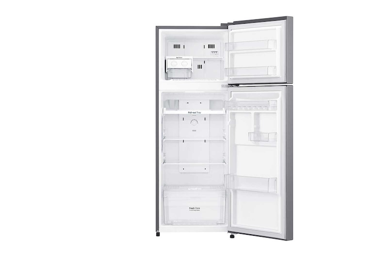 LG Kulkas 2 Pintu 225L gross / 209L nett Inverter Linear Compressor dan Door Cooling+™ - Platinum, GN-C222SLCN