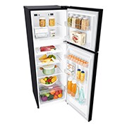 LG Kulkas 2 Pintu 272L gross/ 254L nett Inverter Linear Compressor dengan Door Cooling+™ dan Moving Ice Maker - Black Steel, GN-C272SXCN