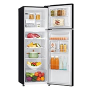 LG Kulkas 2 Pintu 272L gross/ 254L nett Inverter Linear Compressor dengan Door Cooling+™ dan Moving Ice Maker - Black Steel, GN-C272SXCN