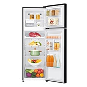 LG Kulkas 2 Pintu 272L gross/ 254L nett Inverter Linear Compressor dengan Door Cooling+™ dan Moving Ice Maker - Black Steel, GN-C272SXCN